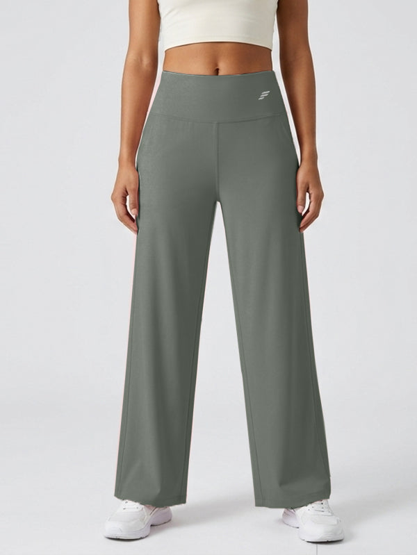 High Waisted wide leg Legging with pocket